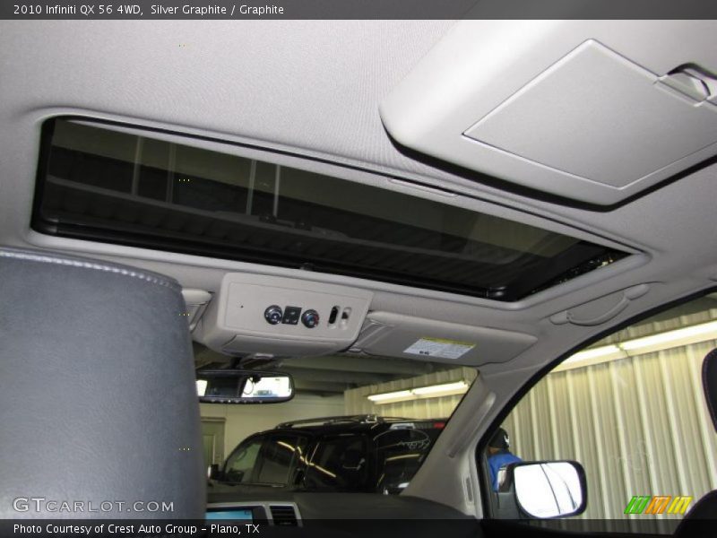 Silver Graphite / Graphite 2010 Infiniti QX 56 4WD