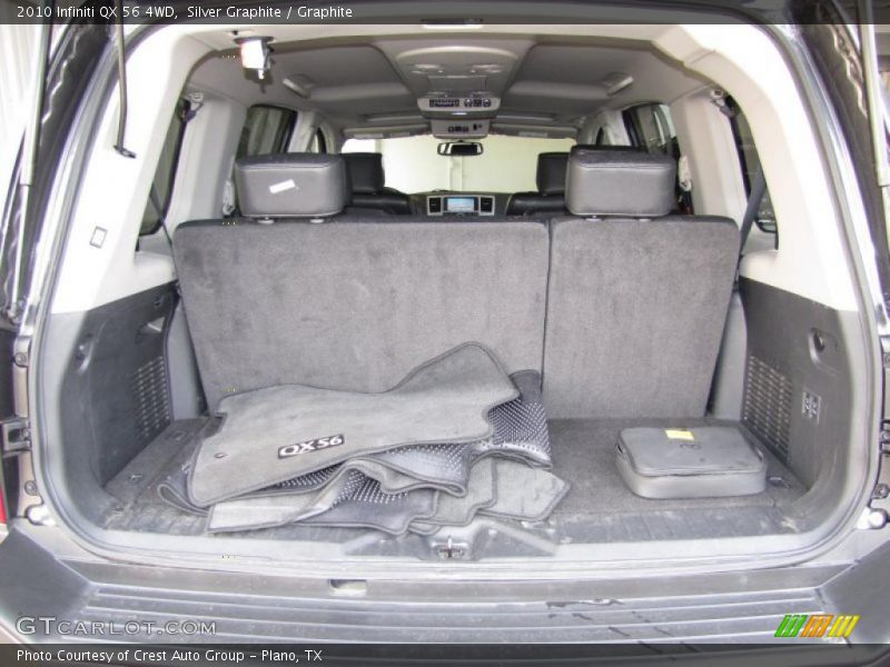 Silver Graphite / Graphite 2010 Infiniti QX 56 4WD