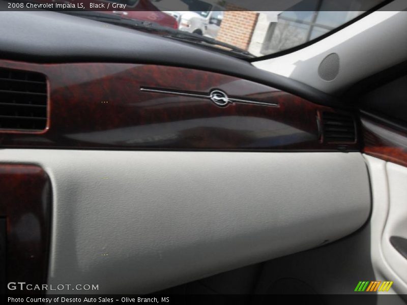 Black / Gray 2008 Chevrolet Impala LS