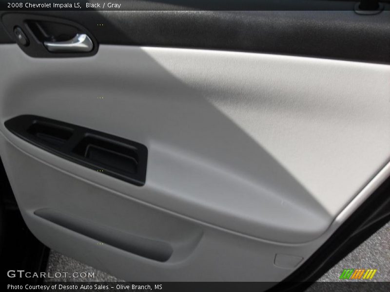 Black / Gray 2008 Chevrolet Impala LS