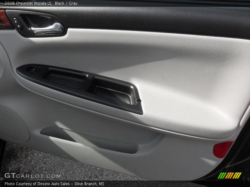 Black / Gray 2008 Chevrolet Impala LS