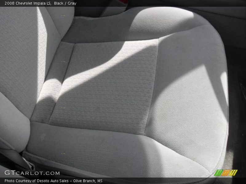 Black / Gray 2008 Chevrolet Impala LS