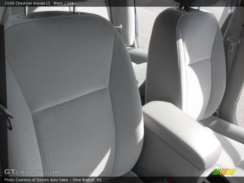 Black / Gray 2008 Chevrolet Impala LS