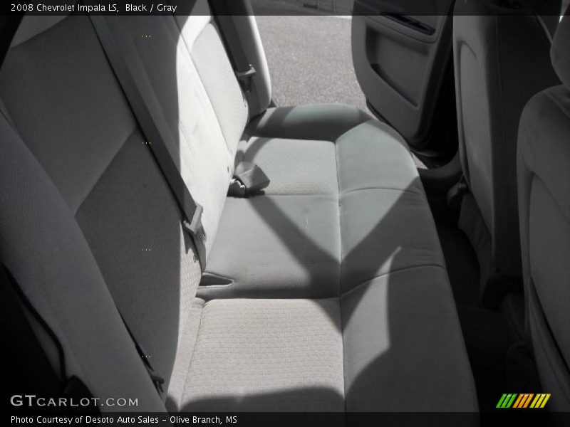 Black / Gray 2008 Chevrolet Impala LS
