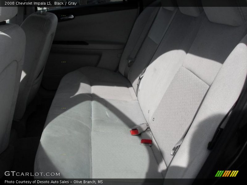 Black / Gray 2008 Chevrolet Impala LS