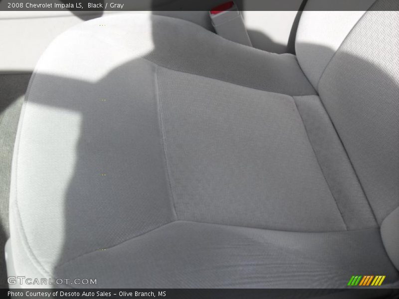 Black / Gray 2008 Chevrolet Impala LS