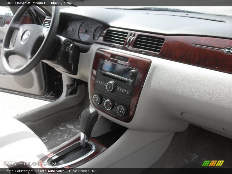 Black / Gray 2008 Chevrolet Impala LS