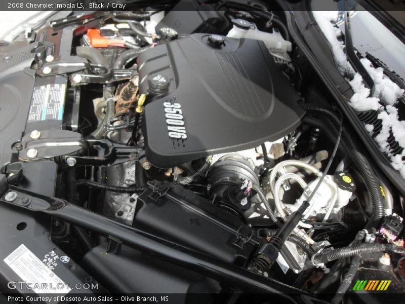 Black / Gray 2008 Chevrolet Impala LS