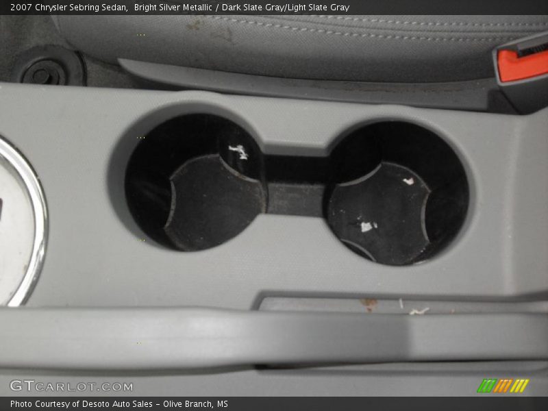 Bright Silver Metallic / Dark Slate Gray/Light Slate Gray 2007 Chrysler Sebring Sedan