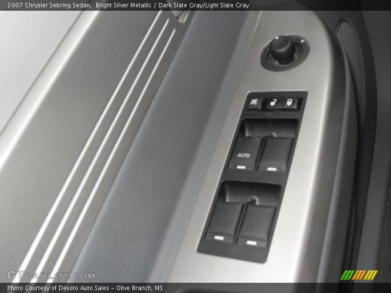 Bright Silver Metallic / Dark Slate Gray/Light Slate Gray 2007 Chrysler Sebring Sedan