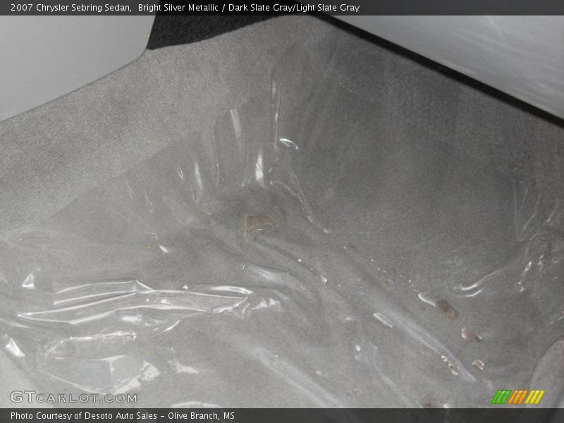 Bright Silver Metallic / Dark Slate Gray/Light Slate Gray 2007 Chrysler Sebring Sedan