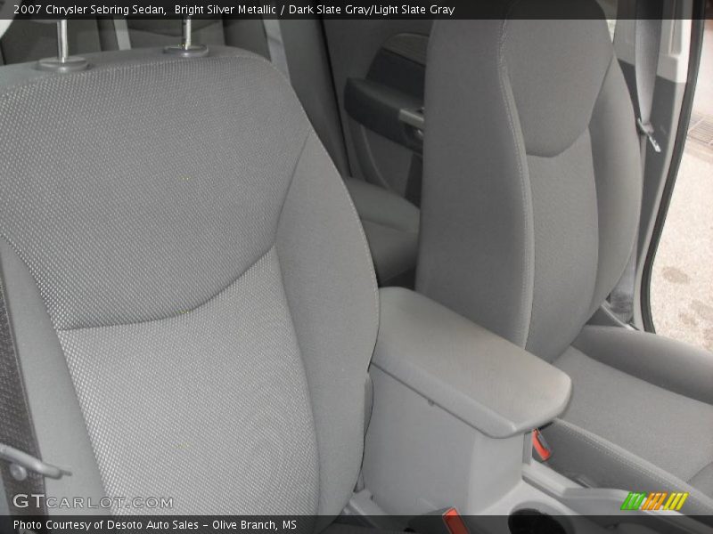 Bright Silver Metallic / Dark Slate Gray/Light Slate Gray 2007 Chrysler Sebring Sedan