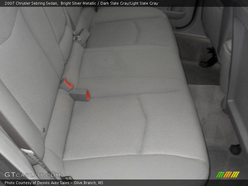 Bright Silver Metallic / Dark Slate Gray/Light Slate Gray 2007 Chrysler Sebring Sedan