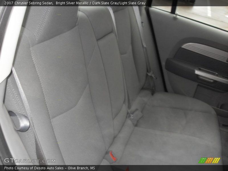 Bright Silver Metallic / Dark Slate Gray/Light Slate Gray 2007 Chrysler Sebring Sedan