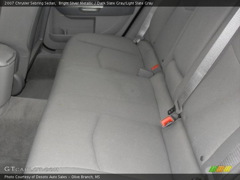 Bright Silver Metallic / Dark Slate Gray/Light Slate Gray 2007 Chrysler Sebring Sedan
