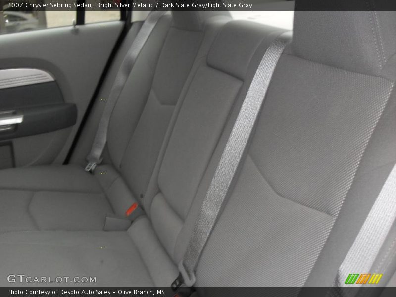 Bright Silver Metallic / Dark Slate Gray/Light Slate Gray 2007 Chrysler Sebring Sedan