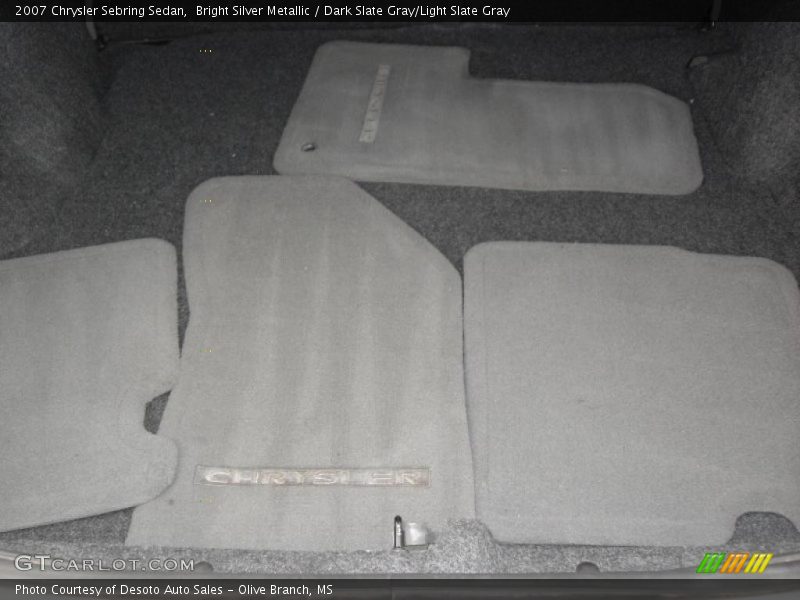 Bright Silver Metallic / Dark Slate Gray/Light Slate Gray 2007 Chrysler Sebring Sedan