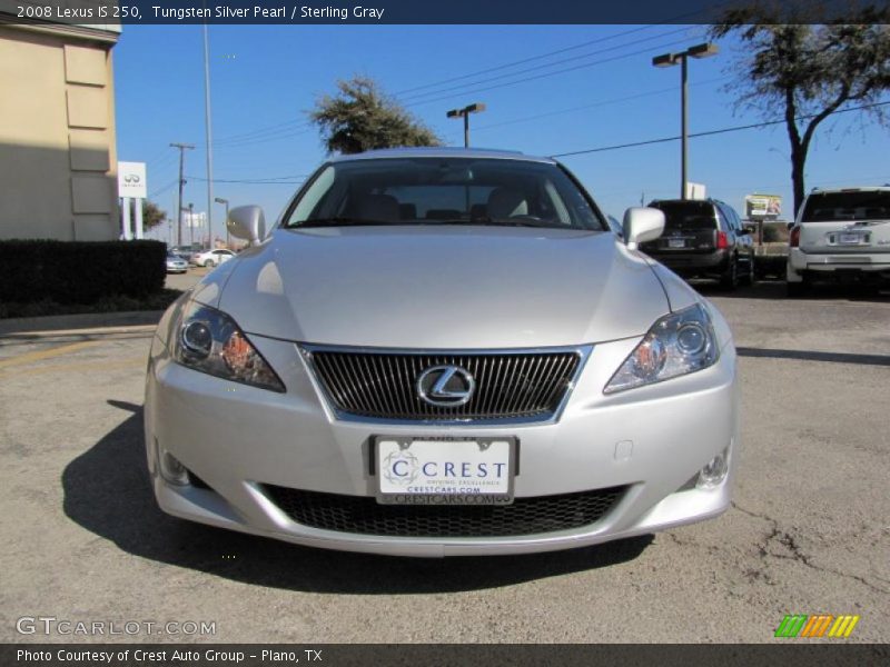 Tungsten Silver Pearl / Sterling Gray 2008 Lexus IS 250