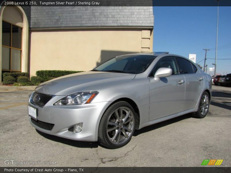 Tungsten Silver Pearl / Sterling Gray 2008 Lexus IS 250