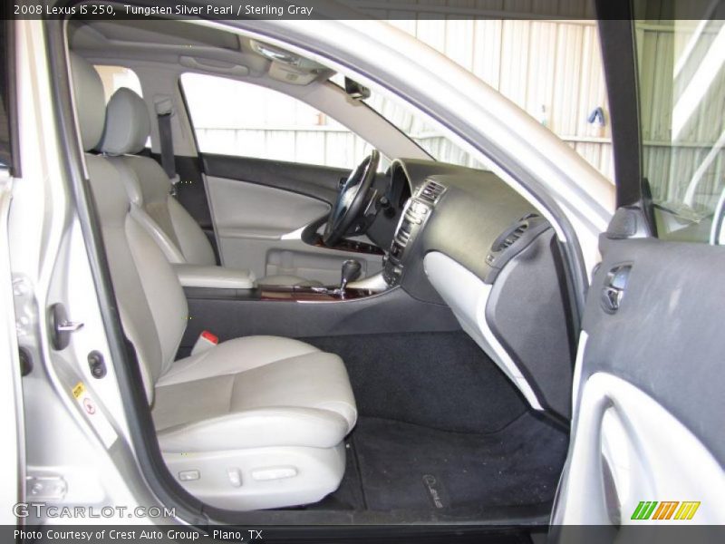 Tungsten Silver Pearl / Sterling Gray 2008 Lexus IS 250