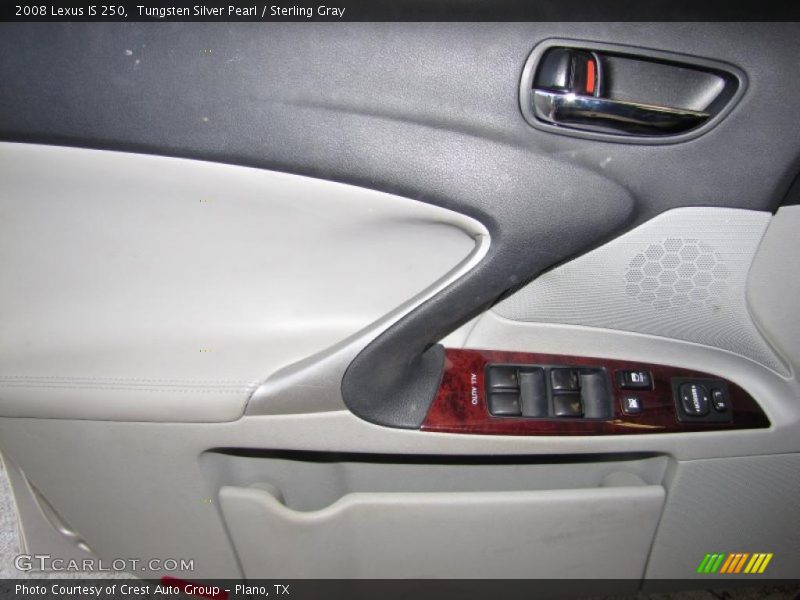 Tungsten Silver Pearl / Sterling Gray 2008 Lexus IS 250