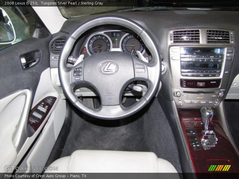 Tungsten Silver Pearl / Sterling Gray 2008 Lexus IS 250