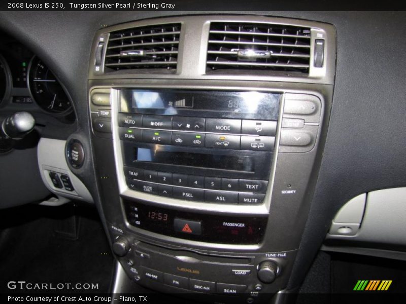 Tungsten Silver Pearl / Sterling Gray 2008 Lexus IS 250