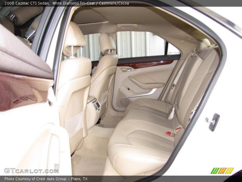 White Diamond Tri-Coat / Cashmere/Cocoa 2008 Cadillac CTS Sedan