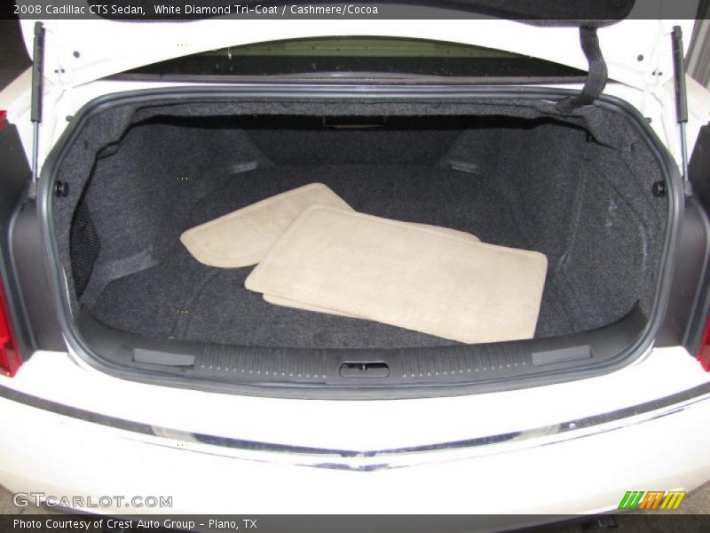 White Diamond Tri-Coat / Cashmere/Cocoa 2008 Cadillac CTS Sedan