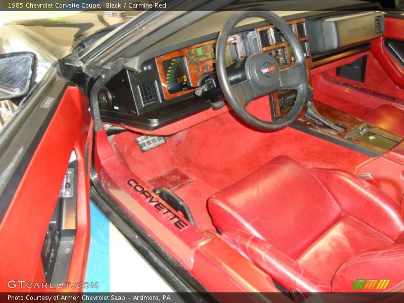 Dashboard of 1985 Corvette Coupe
