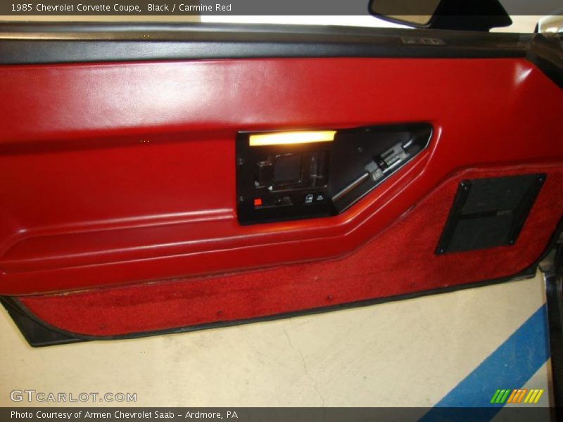 Door Panel of 1985 Corvette Coupe