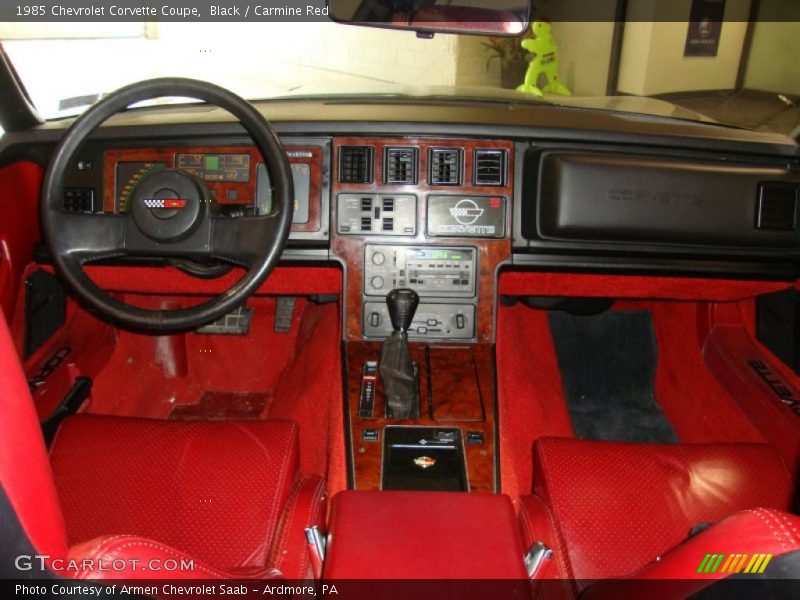 Dashboard of 1985 Corvette Coupe