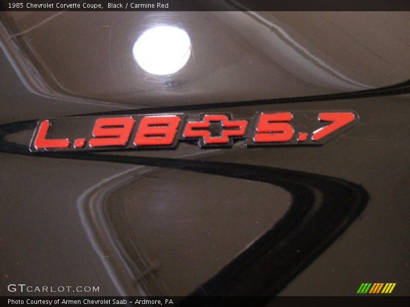  1985 Corvette Coupe Logo