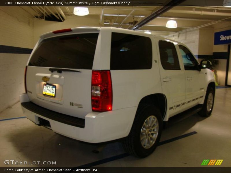 Summit White / Light Cashmere/Ebony 2008 Chevrolet Tahoe Hybrid 4x4