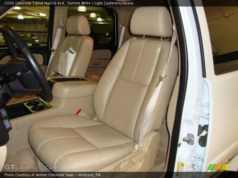  2008 Tahoe Hybrid 4x4 Light Cashmere/Ebony Interior