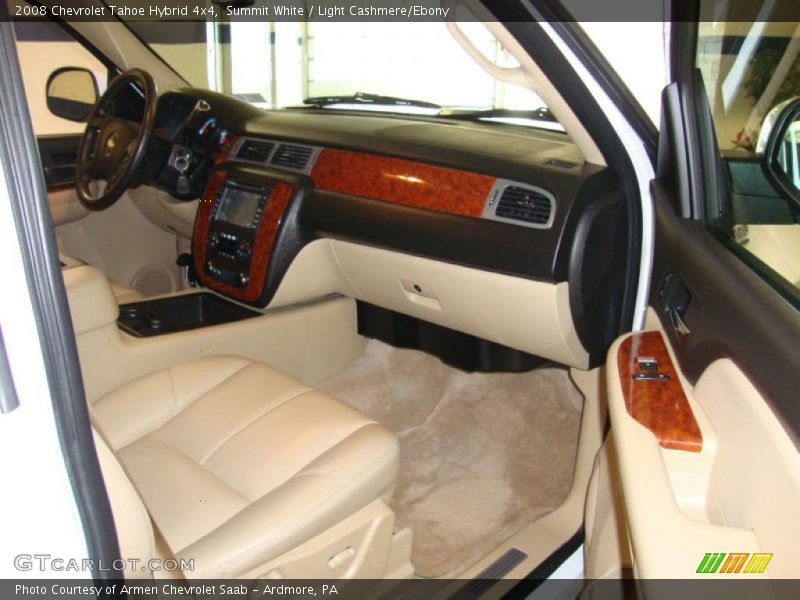 Summit White / Light Cashmere/Ebony 2008 Chevrolet Tahoe Hybrid 4x4