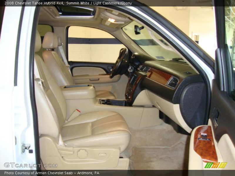 Summit White / Light Cashmere/Ebony 2008 Chevrolet Tahoe Hybrid 4x4