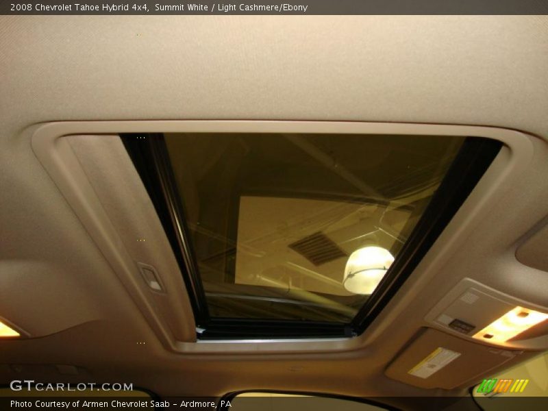 Summit White / Light Cashmere/Ebony 2008 Chevrolet Tahoe Hybrid 4x4