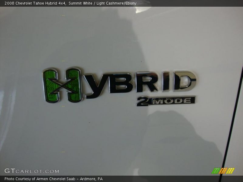  2008 Tahoe Hybrid 4x4 Logo