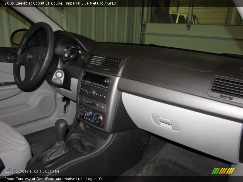 Imperial Blue Metallic / Gray 2009 Chevrolet Cobalt LT Coupe