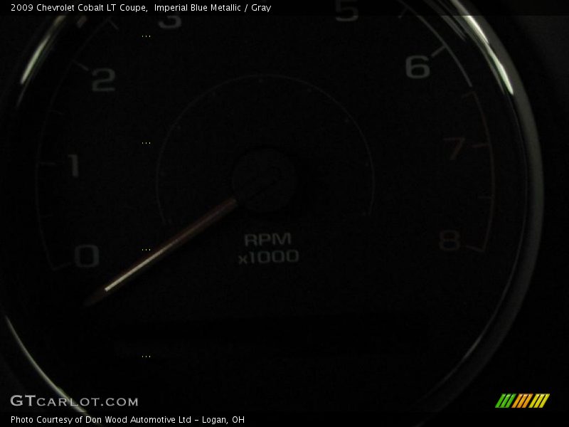 Imperial Blue Metallic / Gray 2009 Chevrolet Cobalt LT Coupe