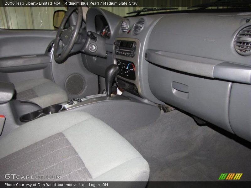 Midnight Blue Pearl / Medium Slate Gray 2006 Jeep Liberty Limited 4x4
