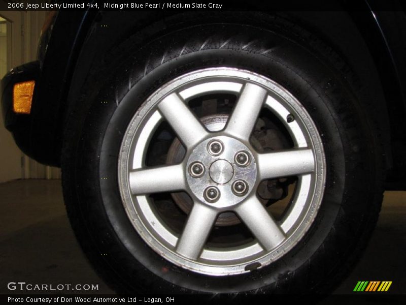 Midnight Blue Pearl / Medium Slate Gray 2006 Jeep Liberty Limited 4x4