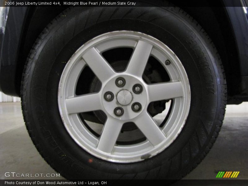Midnight Blue Pearl / Medium Slate Gray 2006 Jeep Liberty Limited 4x4