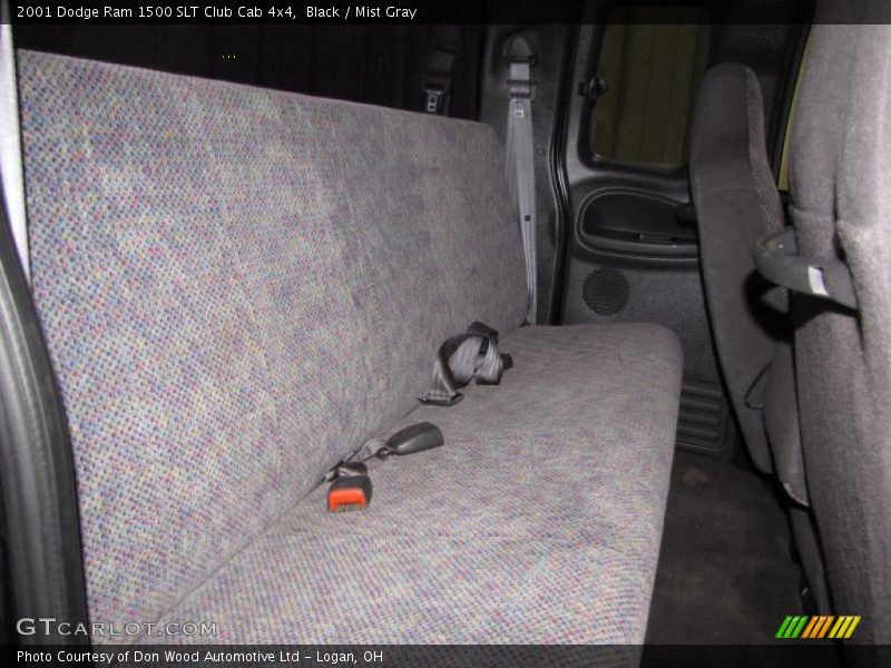 Black / Mist Gray 2001 Dodge Ram 1500 SLT Club Cab 4x4