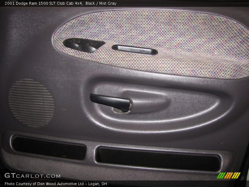 Black / Mist Gray 2001 Dodge Ram 1500 SLT Club Cab 4x4
