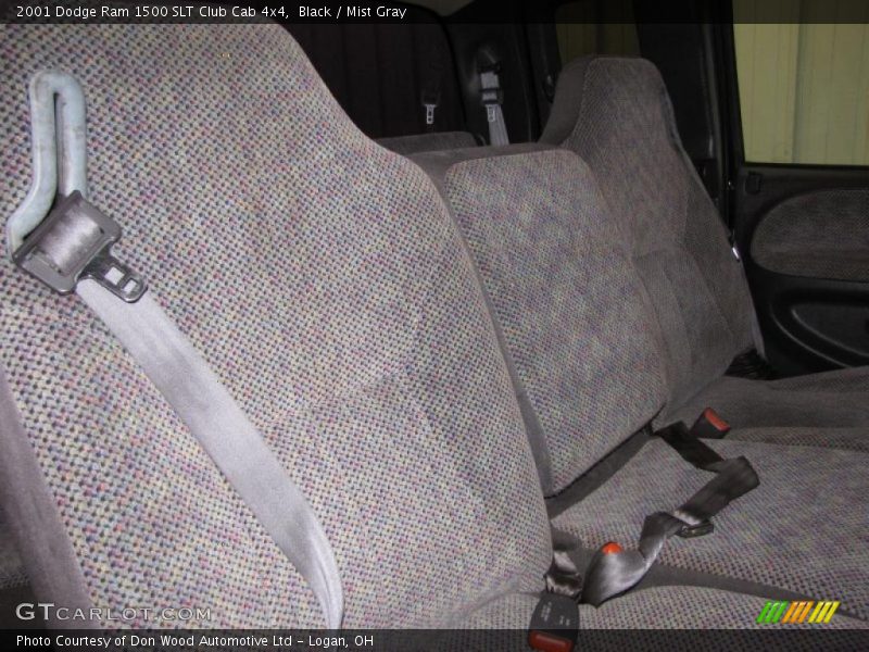 Black / Mist Gray 2001 Dodge Ram 1500 SLT Club Cab 4x4