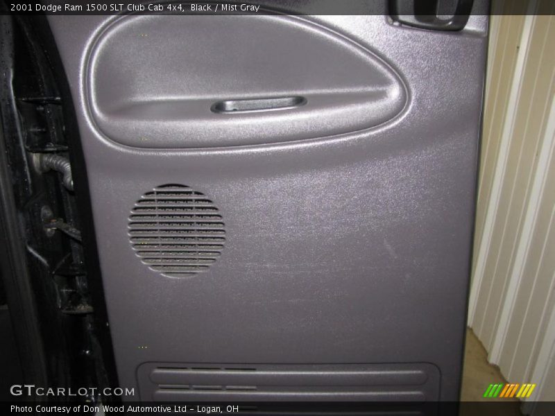 Black / Mist Gray 2001 Dodge Ram 1500 SLT Club Cab 4x4
