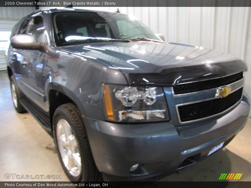 Blue Granite Metallic / Ebony 2009 Chevrolet Tahoe LT 4x4