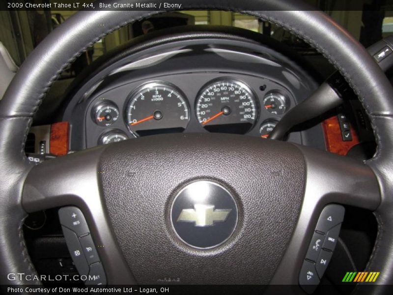 Blue Granite Metallic / Ebony 2009 Chevrolet Tahoe LT 4x4